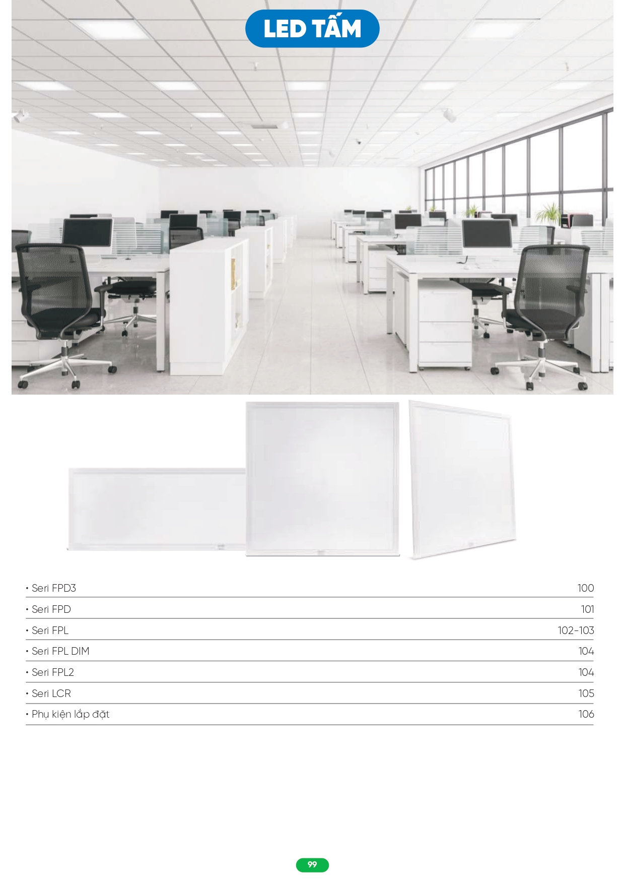 Bảng giá đèn LED MPE 2026